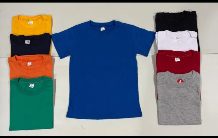 Remera Lisa de Algodón Peinado