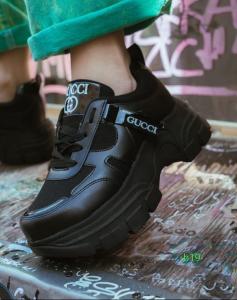 Zapatillas Altas Dama Gucci Calidad - Miniatura 2