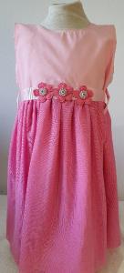 Vestido Bebe Poplin con Tull