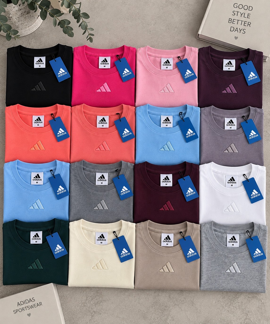 Remeras Algodón Peinado Logo Bordado - Imagen 3