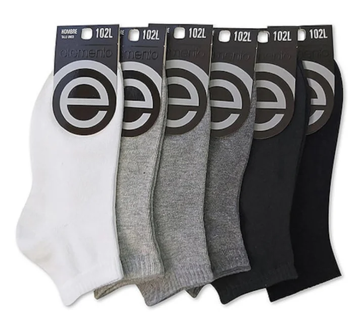 Soquete Algodón Elemento X 12