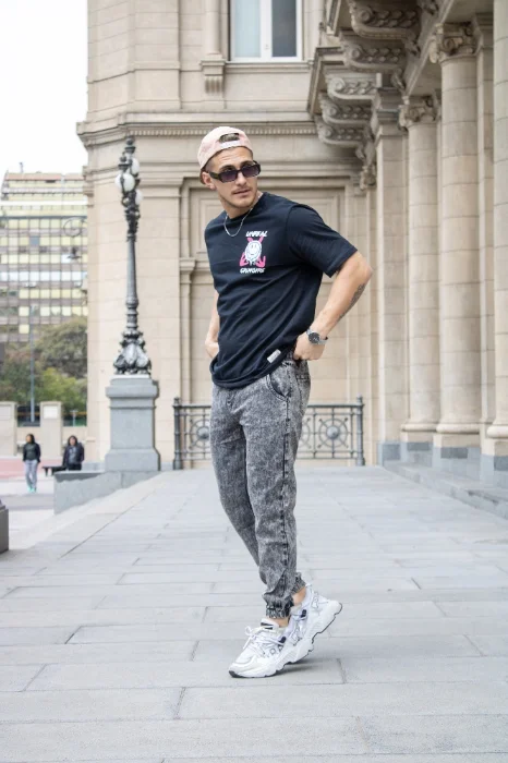 Jogger Liso Nevado
