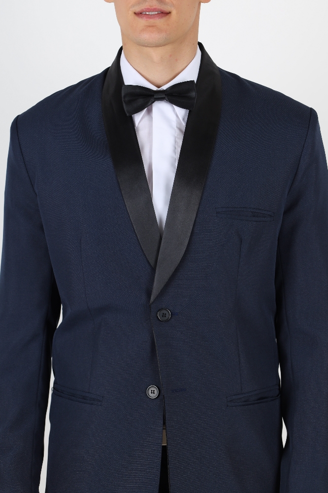 Ambo Traje Smoking Francés Hombre - Imagen 5