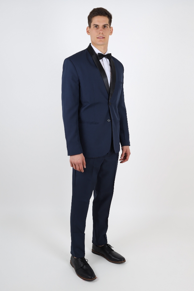Ambo Traje Smoking Francés Hombre - Imagen 2