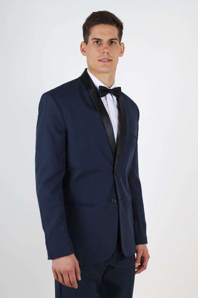 Ambo Traje Smoking Francés Hombre - Imagen 3