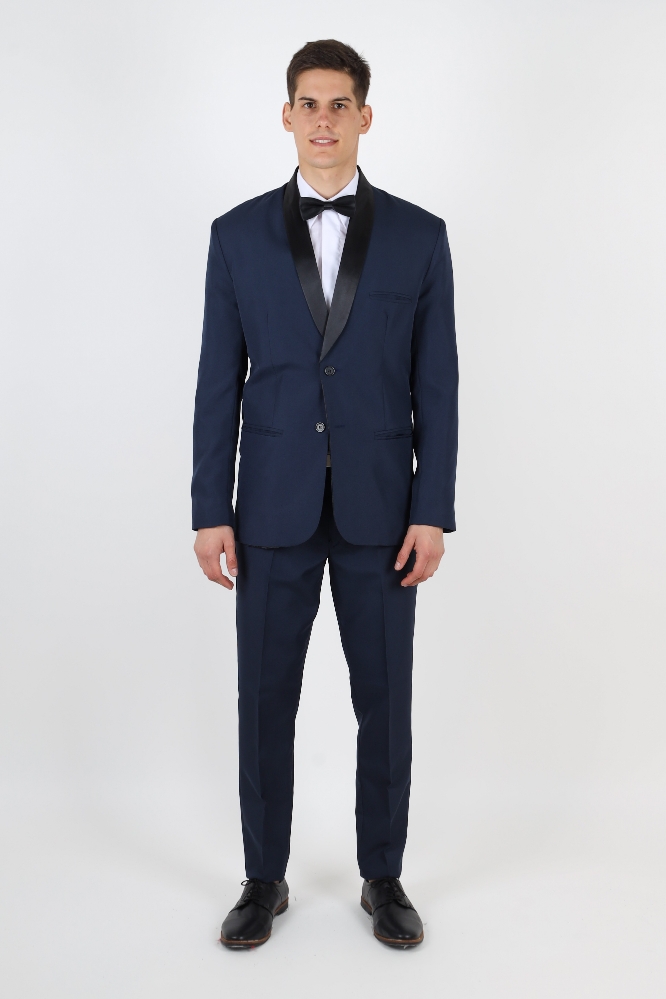 Ambo Traje Smoking Francés Hombre - Imagen 4