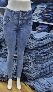 Pantalón Jeans Dama Cintura Alta