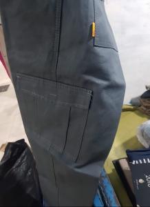 Pantalon Cargo de Trabajo C/ Abrojo sin Botones - Miniatura 4