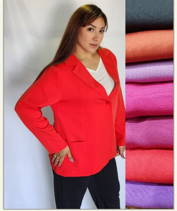 Blazer Boton Sastrero Especial