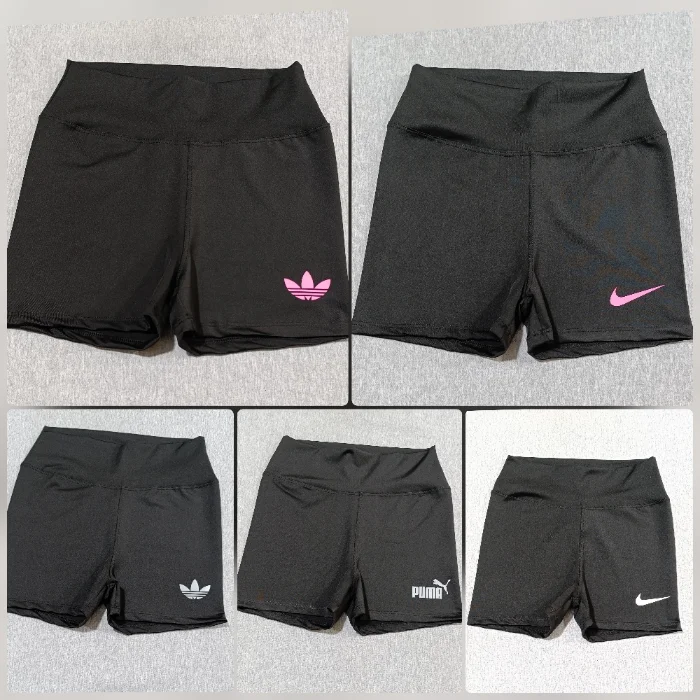 Shorts Negros de Dama Lycra