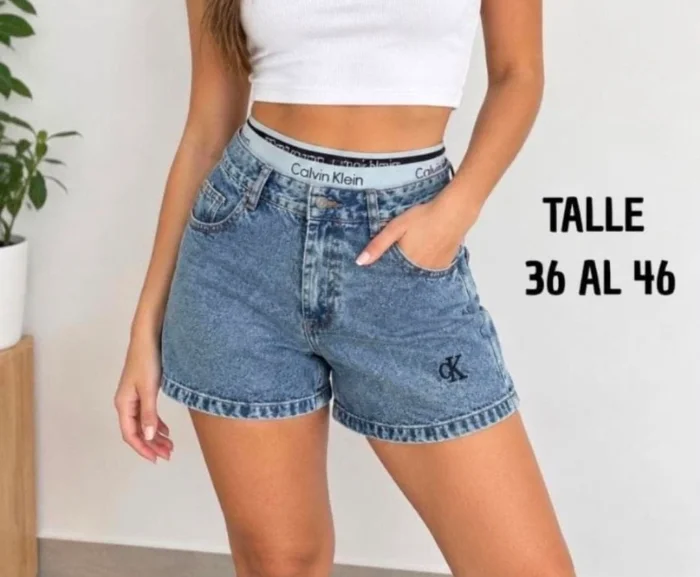 Shorts Kv Bordado( D )