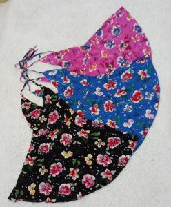 Vestidos de Fibrana Estanpada.