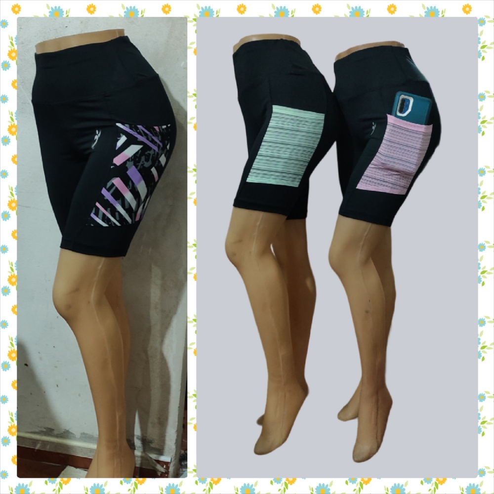 Bikers con Bolsillo Comb ( Laycra y Vaplex - Imagen 2