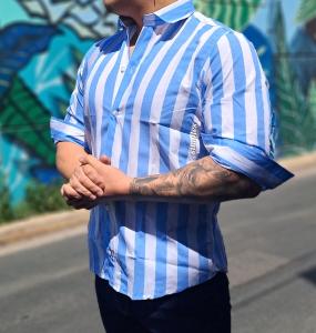 Camisa Rayada Entallada