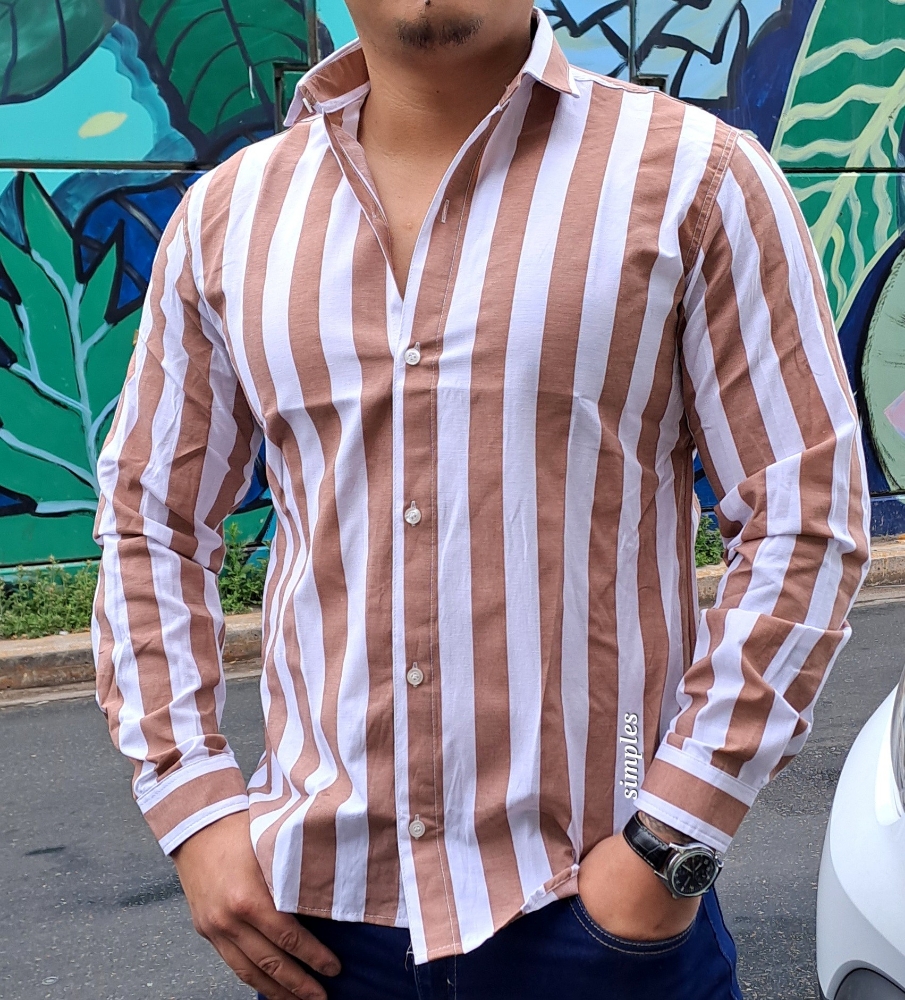 Camisa Rayada Entallada - Imagen 4