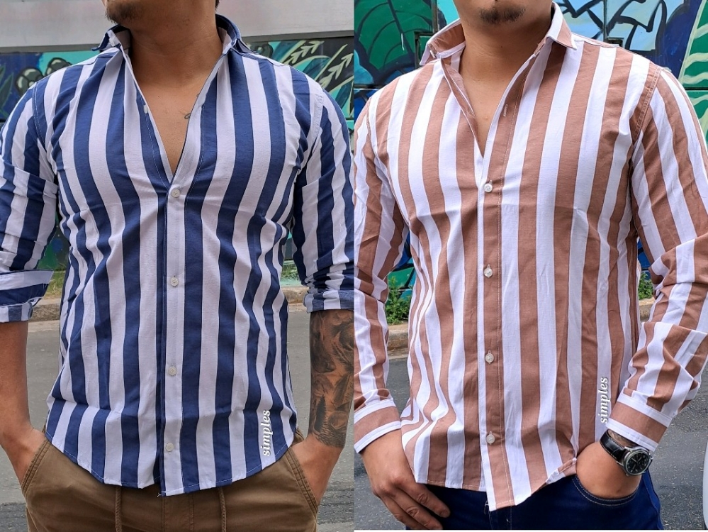 Camisa Rayada Entallada - Imagen 2