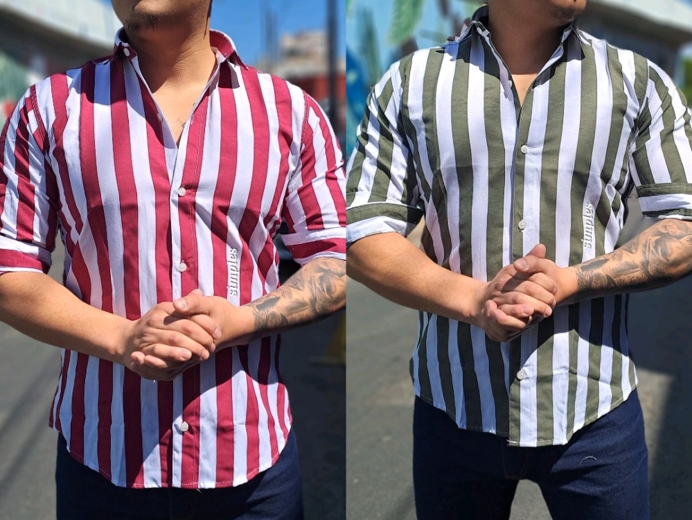 Camisa Rayada Entallada - Imagen 3