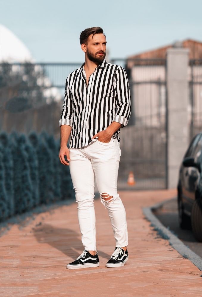 Camisa Rayada Entallada - Imagen 5
