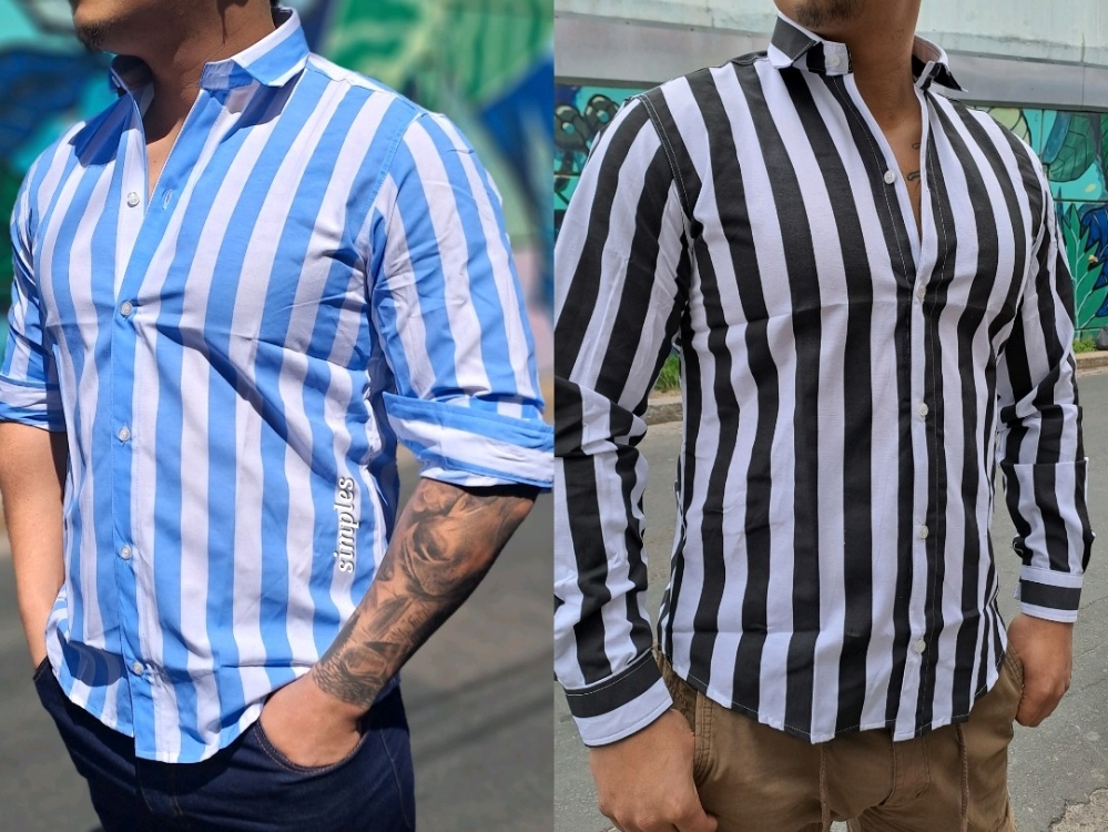 Camisa Rayada Entallada - Imagen 6