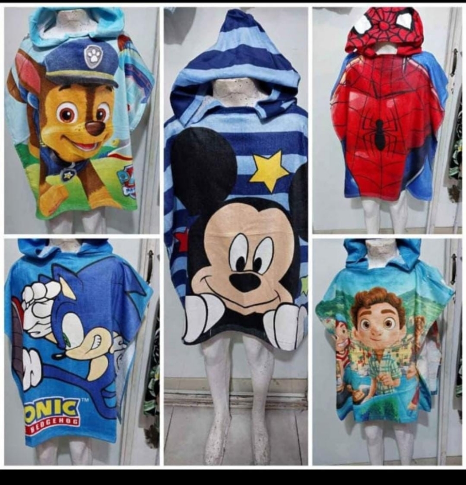 Poncho Infantil Microfibra - Imagen 2
