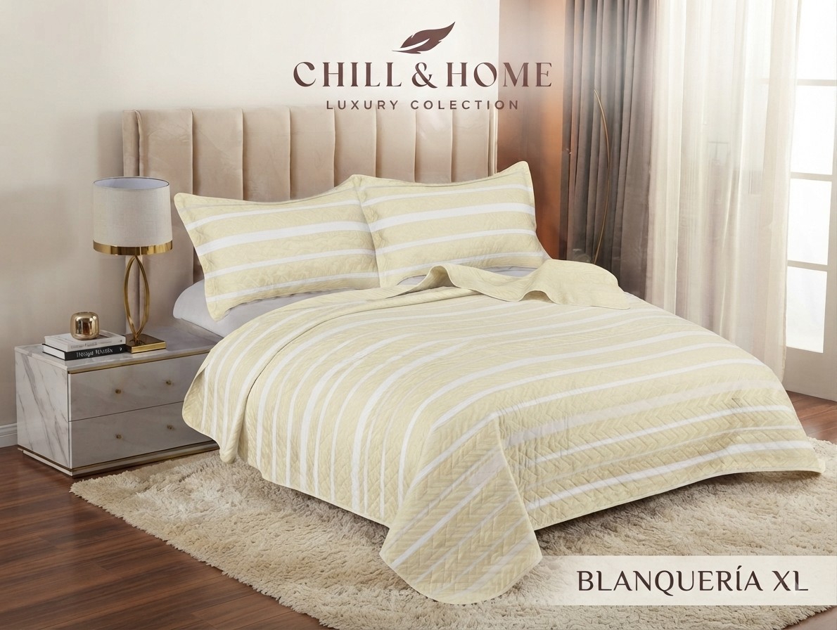 Cobertor Queen Reversible Chila. - Imagen 2