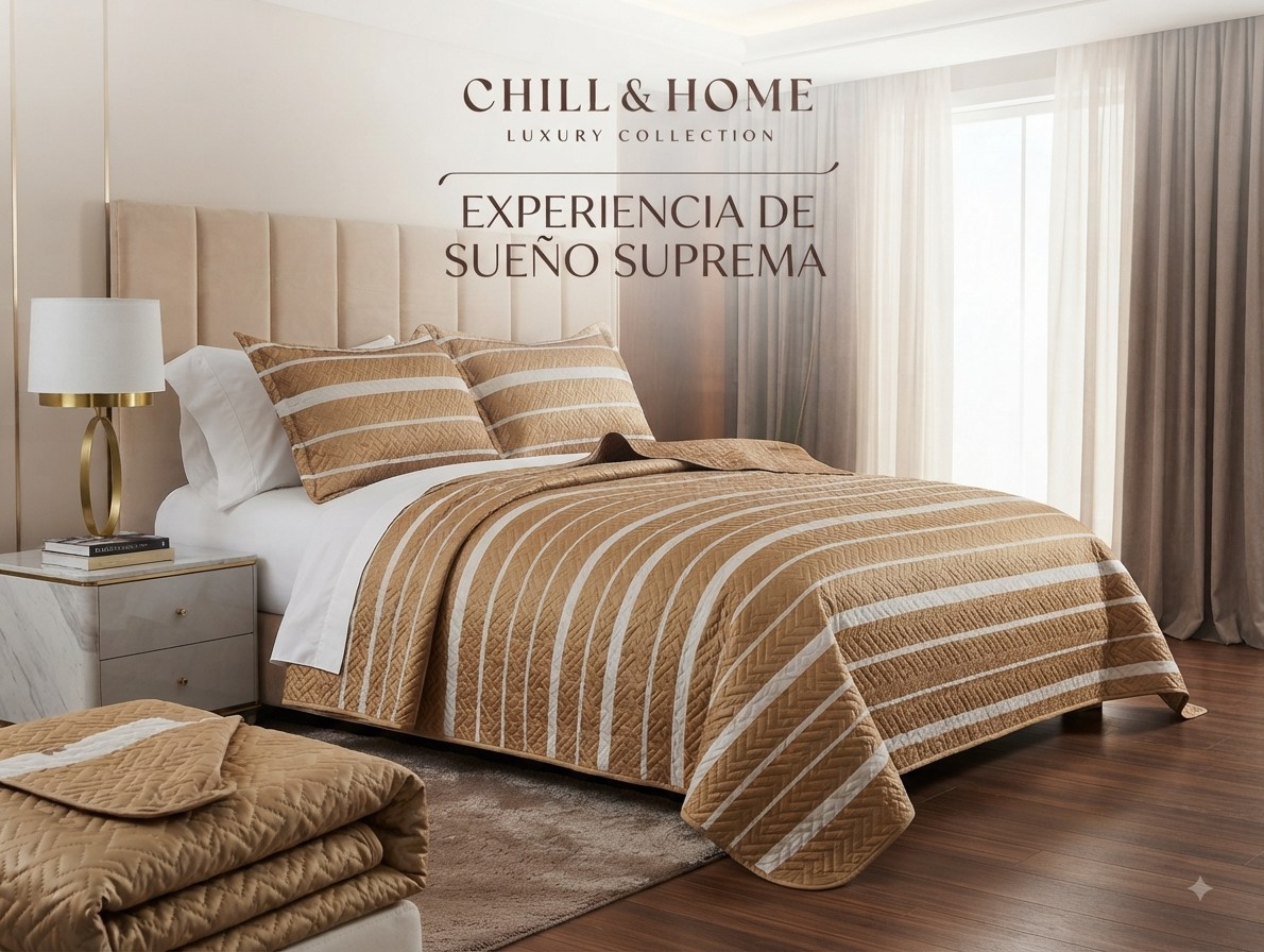 Cobertor Queen Reversible Chila. - Imagen 3