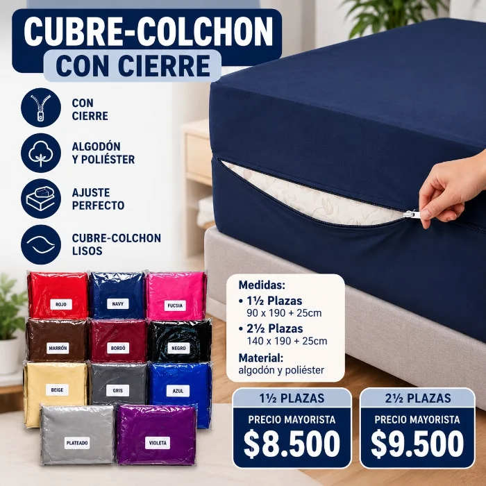 Funda Colchón Cierre 21/2