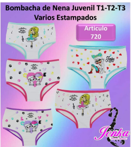 Bombacha Art720 Yenka de Nena Juvenil