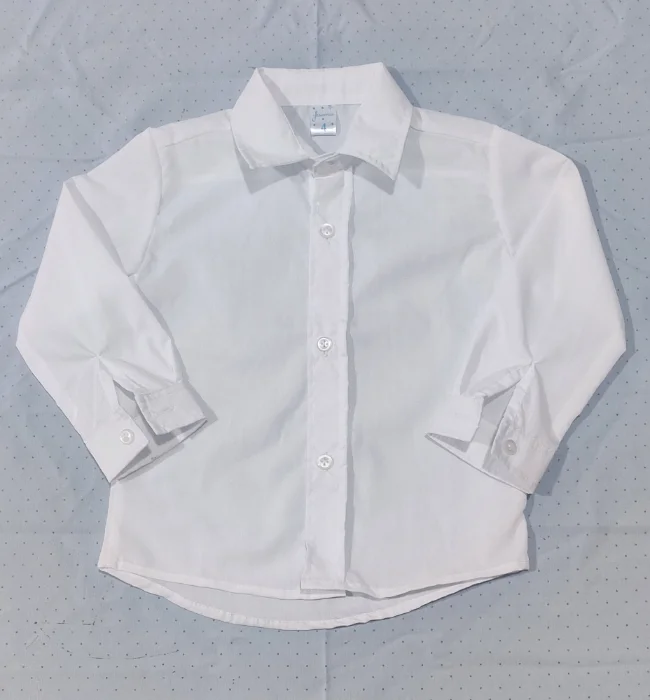 Camisa Blanco de Bebé
