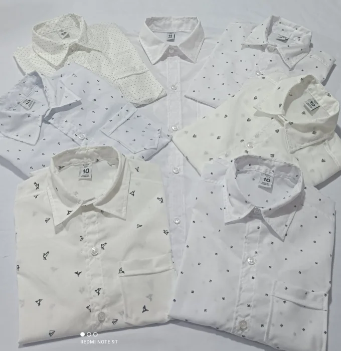 Camisas de Niño Manga Larga