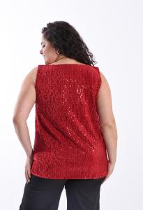 Musculosa Lentejuela Semil Xxxl - Miniatura 3