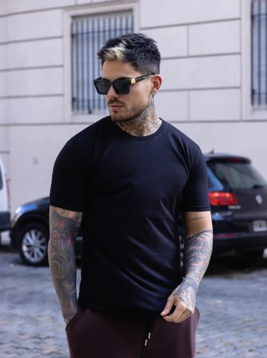 Remera Algodon C/lycra