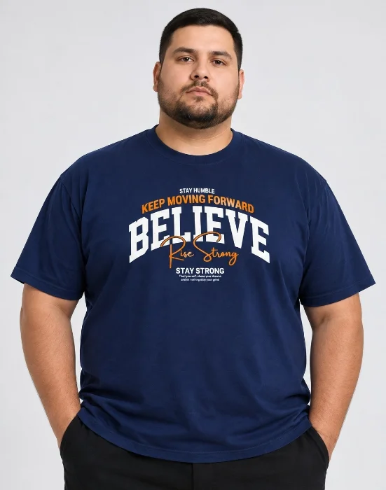 Remera Talles Especiales Algodón Peinado
