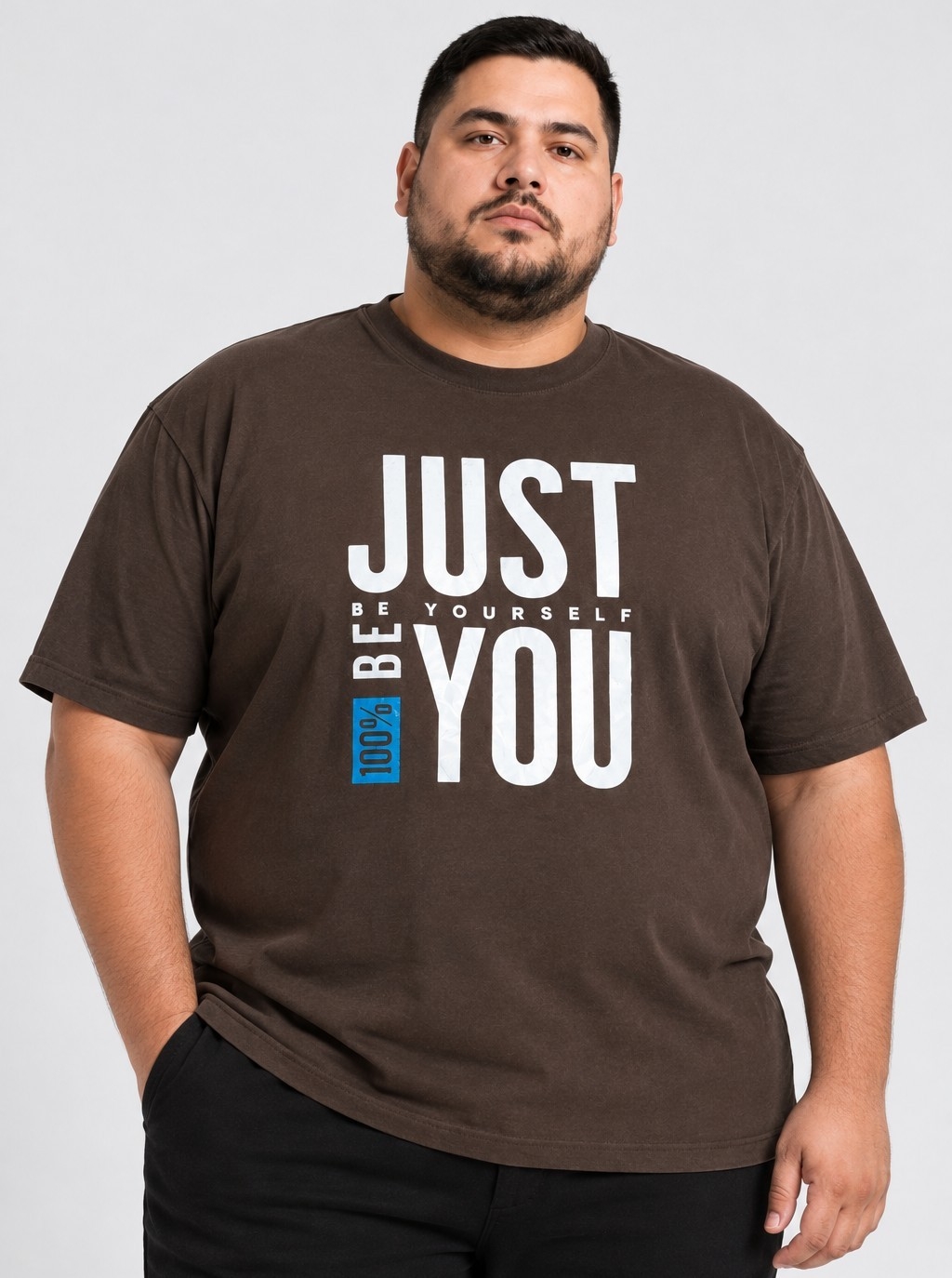 Remera Talles Especiales Algodón Peinado - Imagen 2