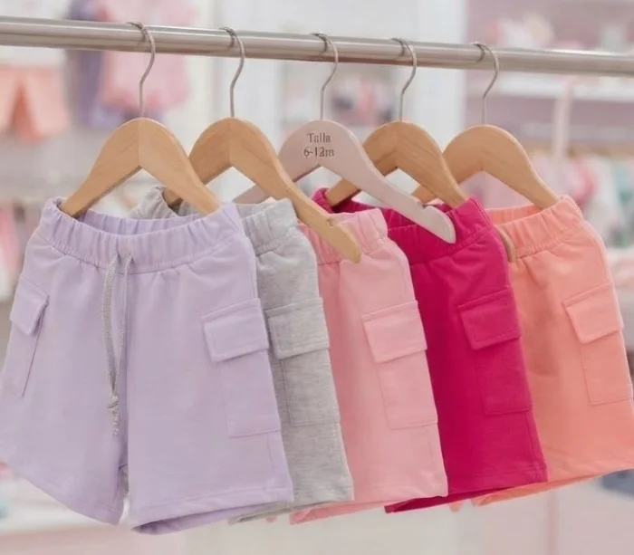 Shorts de Nena Cargo Algofon