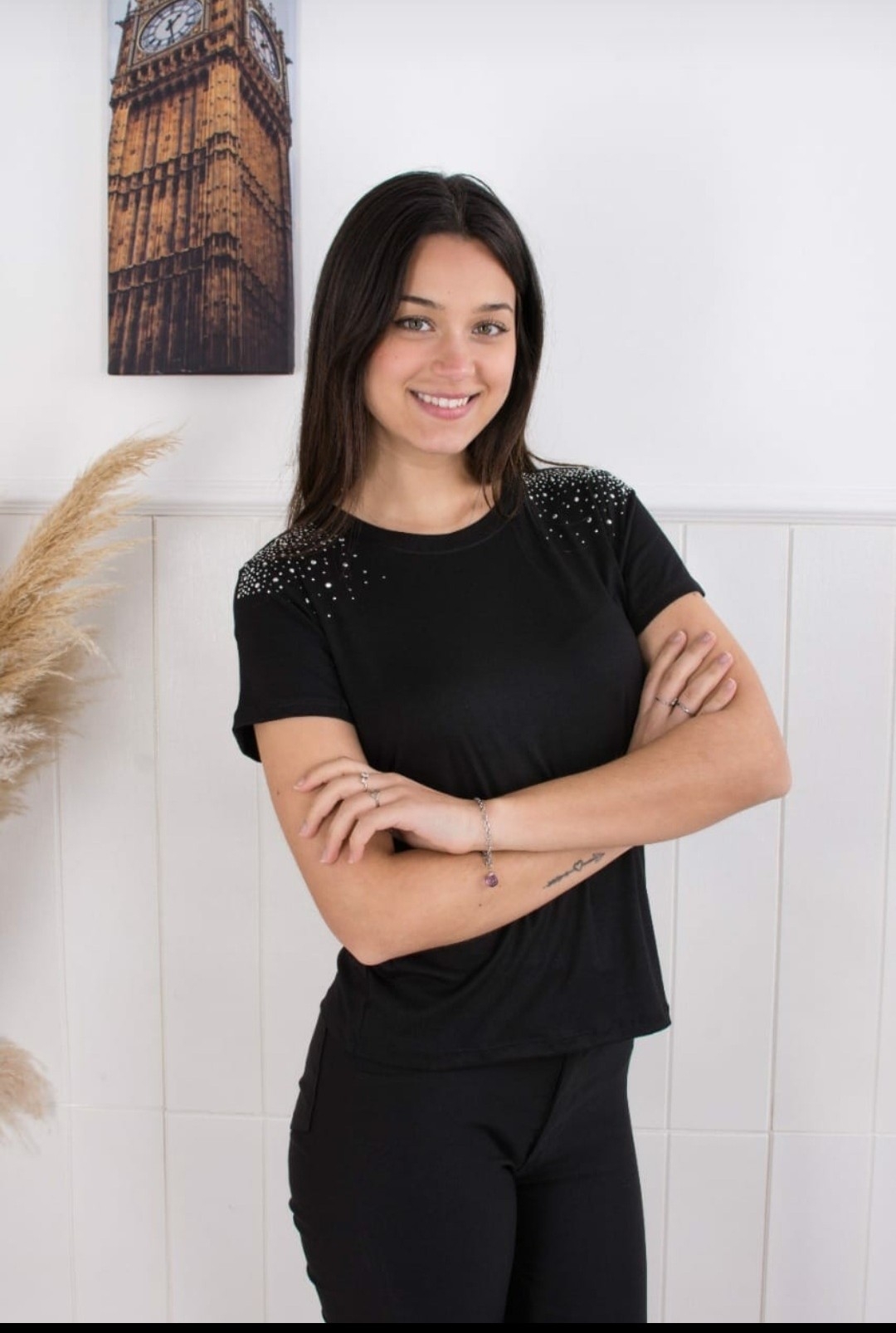 Remera Básica con Brillo - Imagen 4