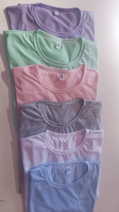 Remeras  Lisas de Niño Spum  100poliéster