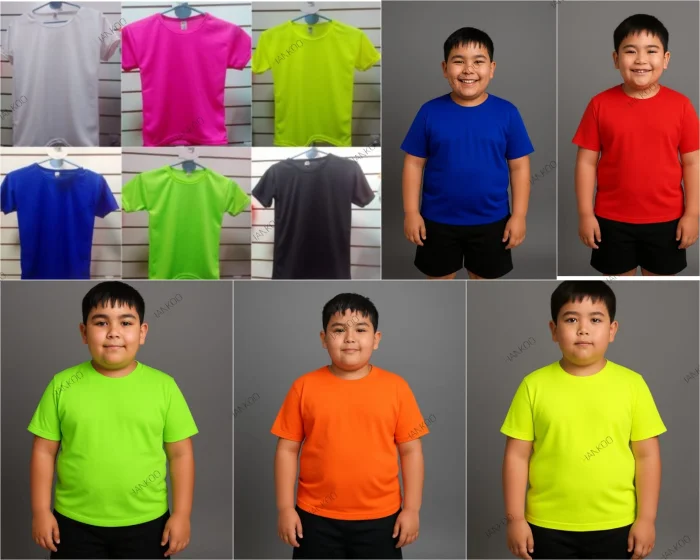Remeras Básicas Deportivas  de Niño X Mayor