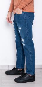 Pantalón Jeans Mom/roturas - Miniatura 2