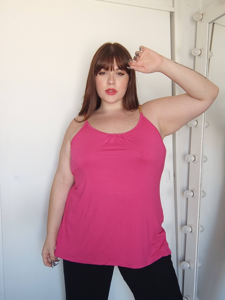 Musculosas 6,8, 12 Cadena Talles Grandes Reales - Imagen 2