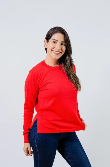Sweater con Tachas