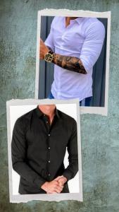 Camisas Slim Hombre - Miniatura 6