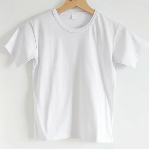 Remeras Lisas de Niño Ideal para Sublimar
