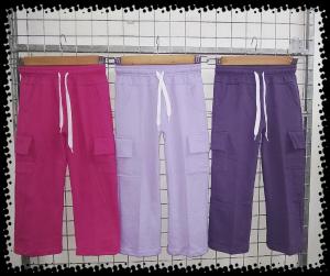 Pantalon Wide Cargo Rustico de Nena - Miniatura 3
