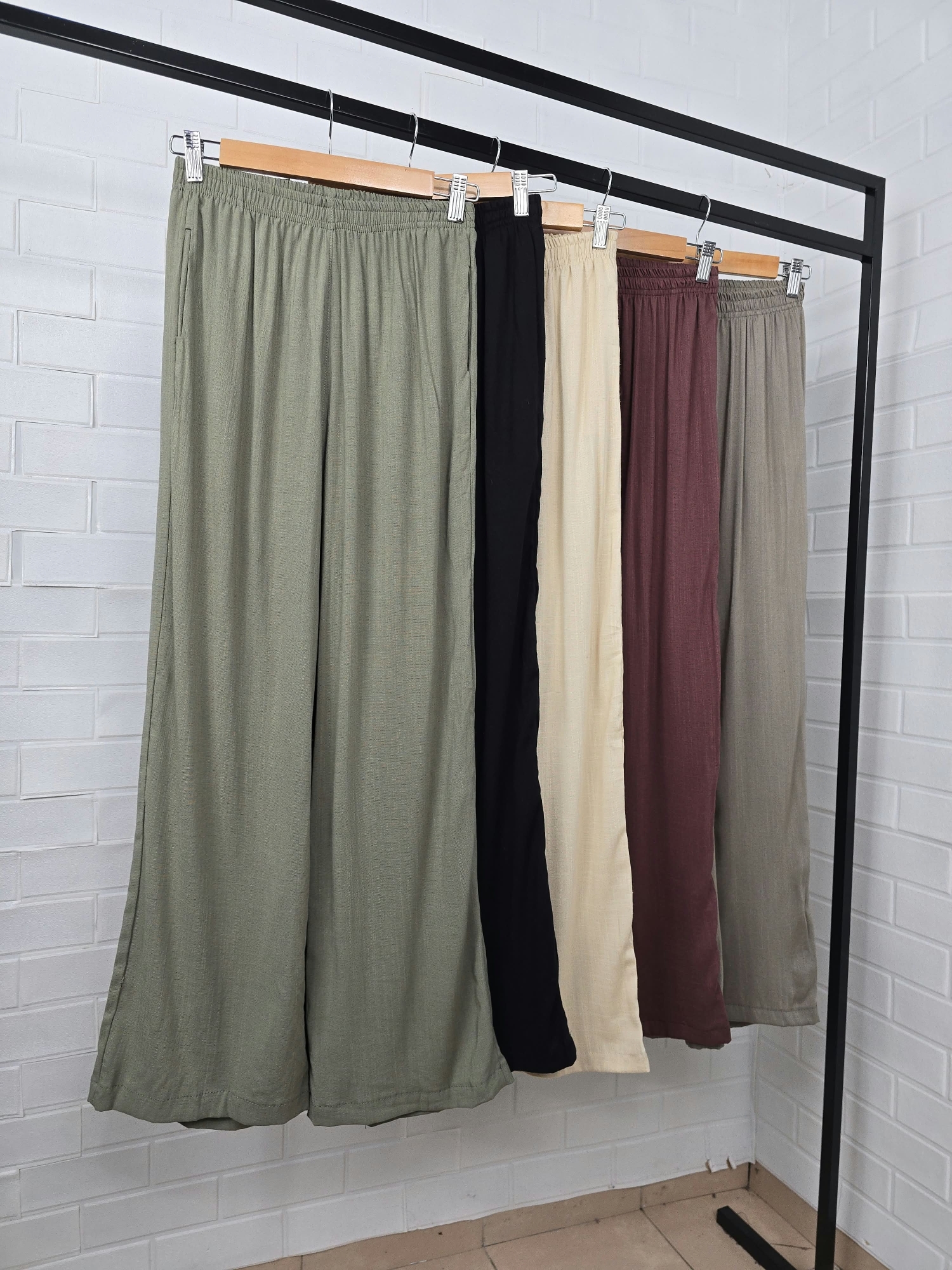 Pantalón Palazo Lino - Imagen 2
