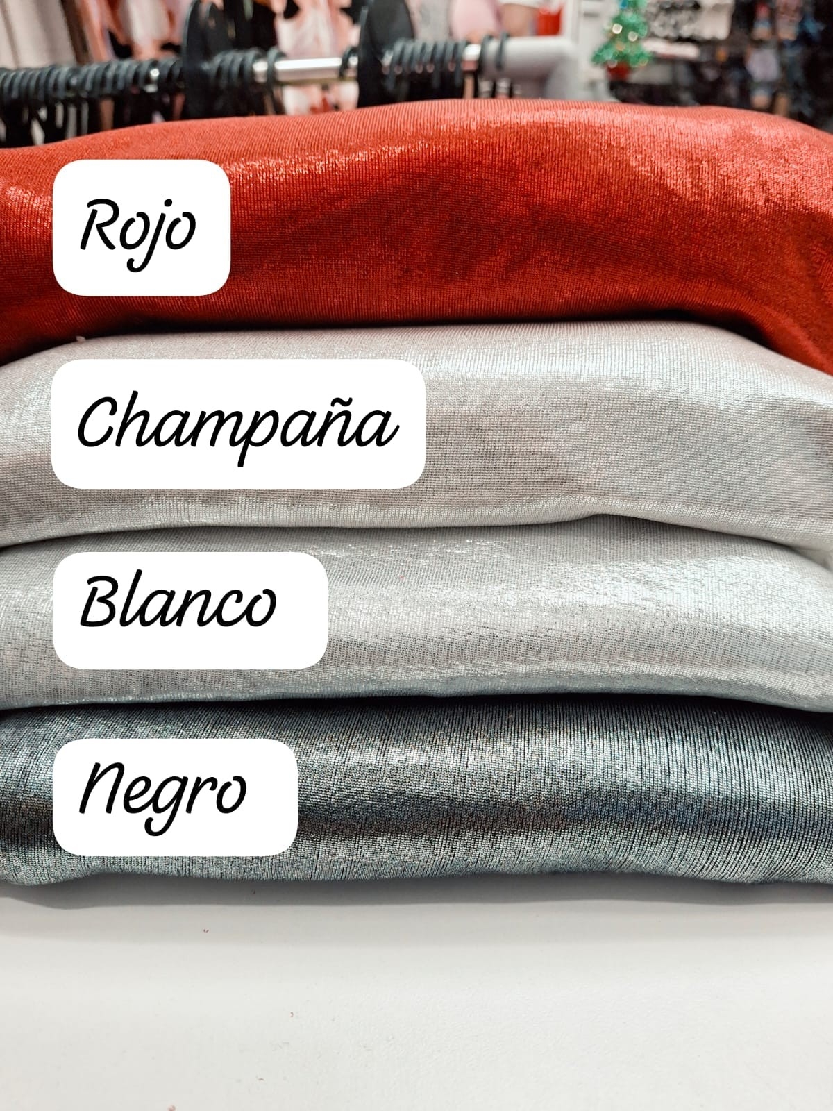 Musculosa Espejo Foil X Talles - Imagen 2