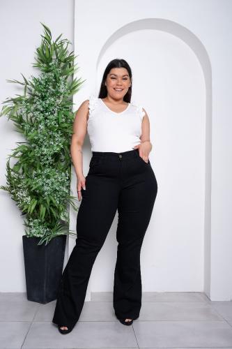 Oxford Negro Talles Especiales