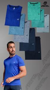 Remeras Deportivas de Vaplex Jaspeadas Hombre