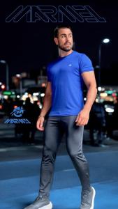 Remeras Deportivas de Vaplex Jaspeadas Hombre - Miniatura 2