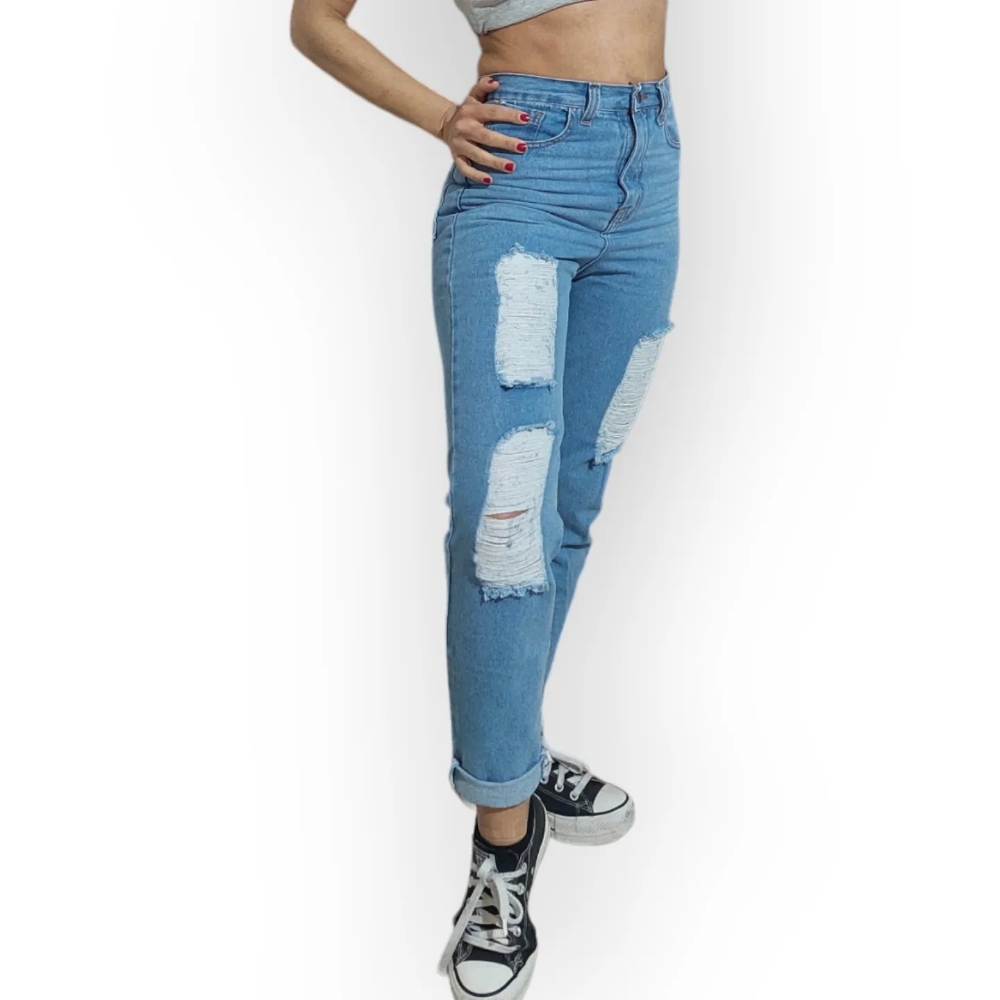 Jeans Mom Rígido - Imagen 2